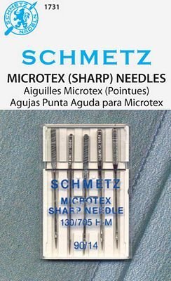 Schmetz Microtex 5pk sz14/90 SN-M14/90