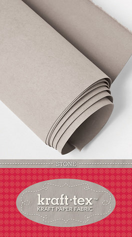 Kraft-tex Kraft Paper Fabric 48cm X 137cm - Stone KTRStone