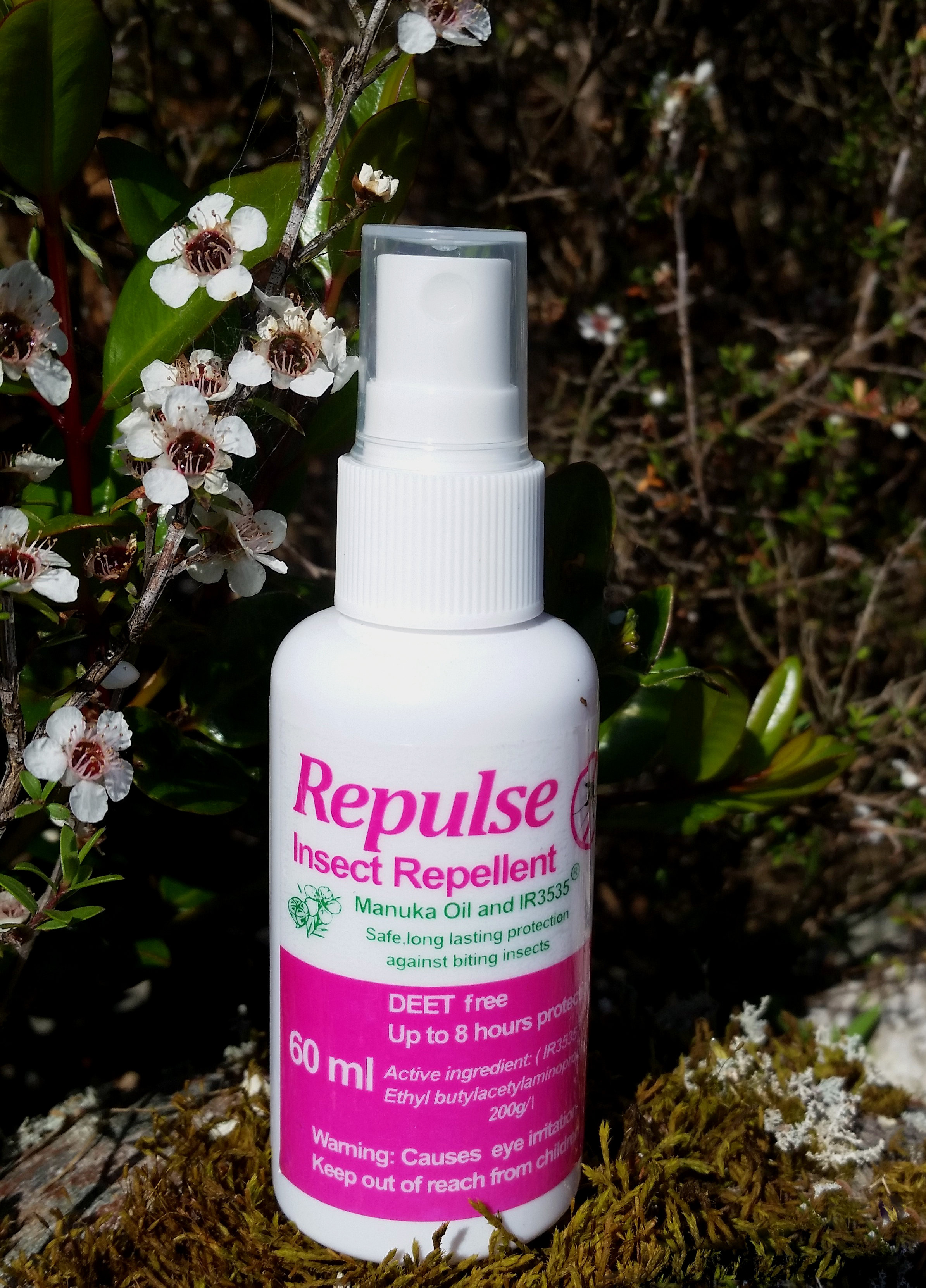 Repulse Insect Repellent Manuka 60ml 00000