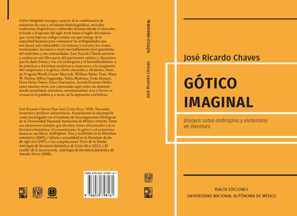 Gótico imaginal: ensayos sobre androginia y esoterismo en literatura