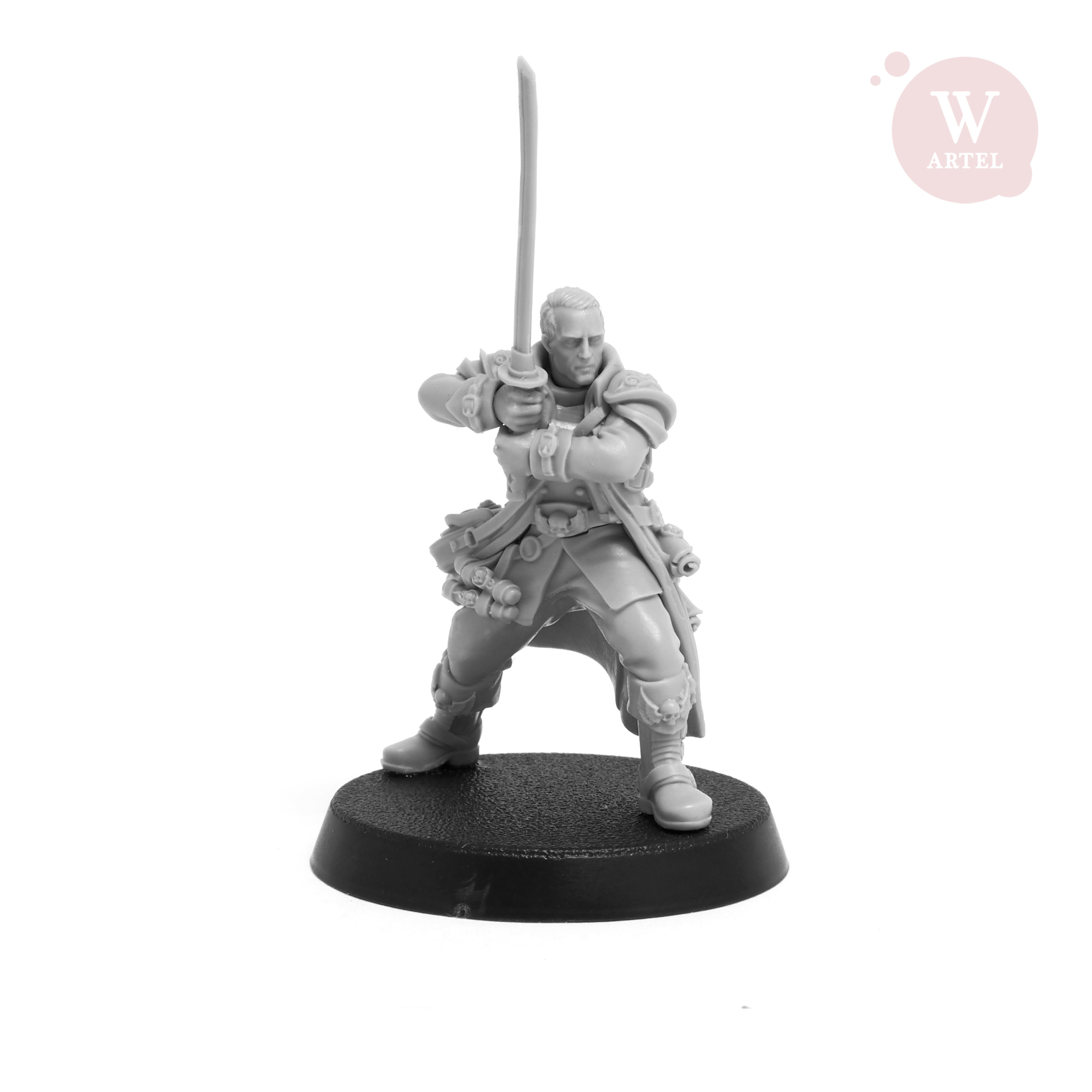 28mm wargaming and collectible miniature The Chastener by /"W/" Artel