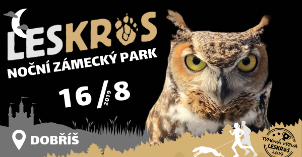 NOČNÍ LESKROS 2019 - ZÁMECKÝM PARKEM DOBŘÍŠ 00158