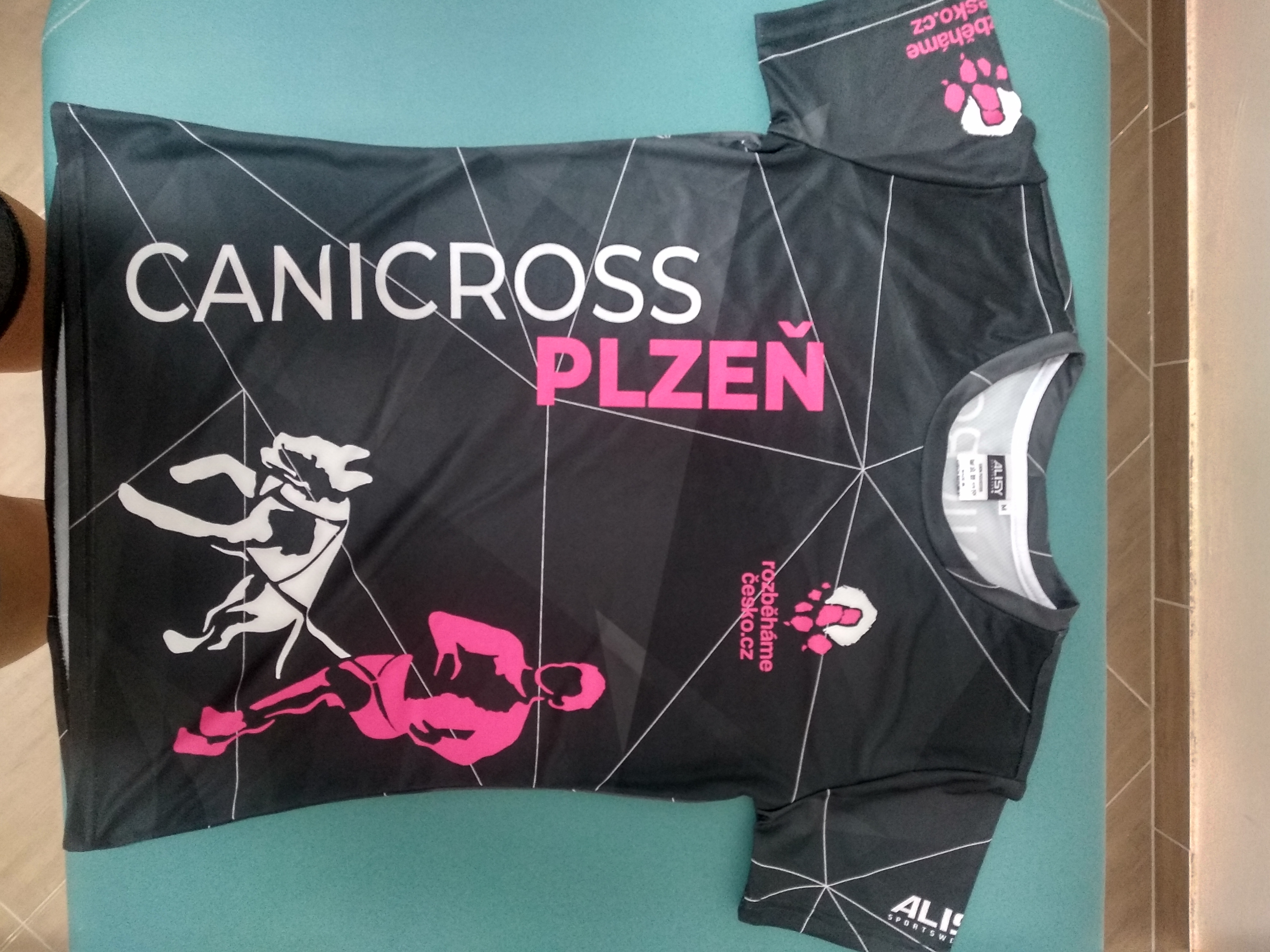 Tričko Canicross Česko - skladem