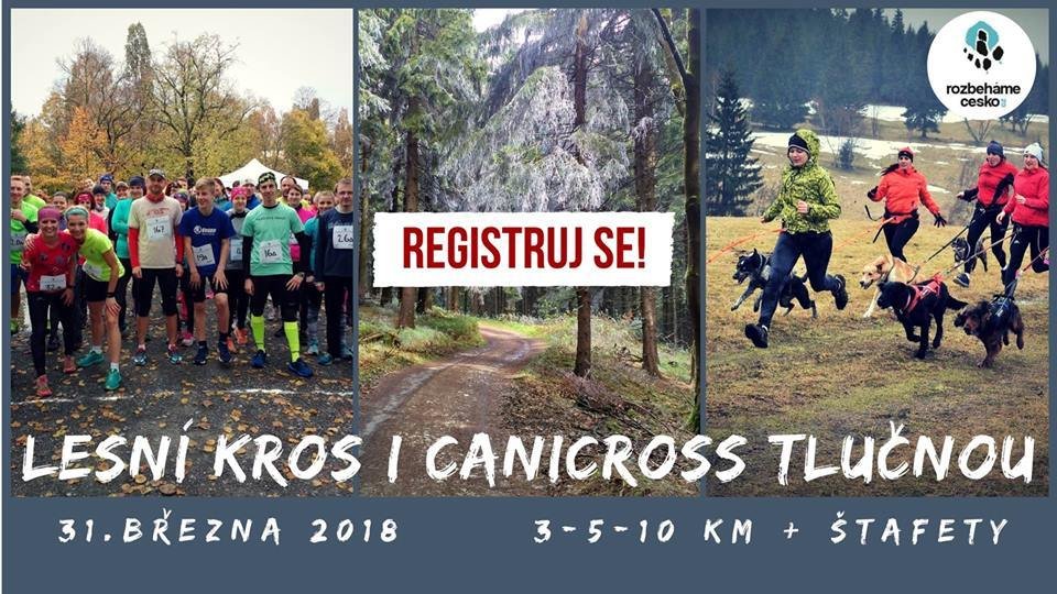 Lesni kros i canicross Tlučnou 31. března 2018 (registrace) 00007