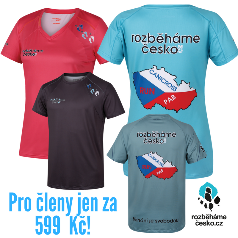 Funkční tričko Rozběháme Česko/Husky 00059