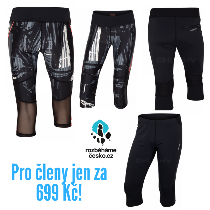 běžecké 3/4 kalhoty Husky 00062