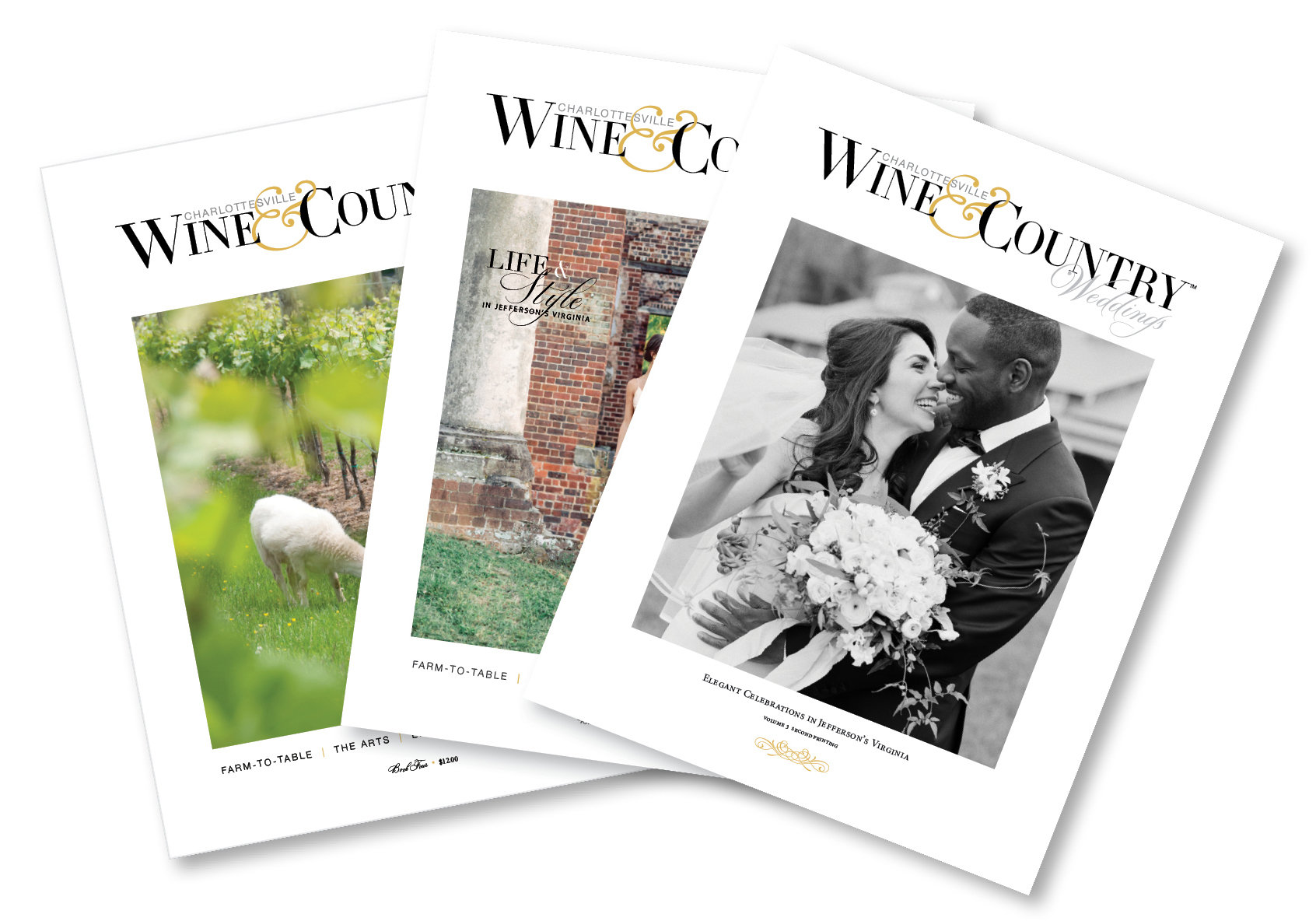 Charlottesville Wine & Country Weddings & Living 2017 | Vol 3, Book 4 & Book 5 00005