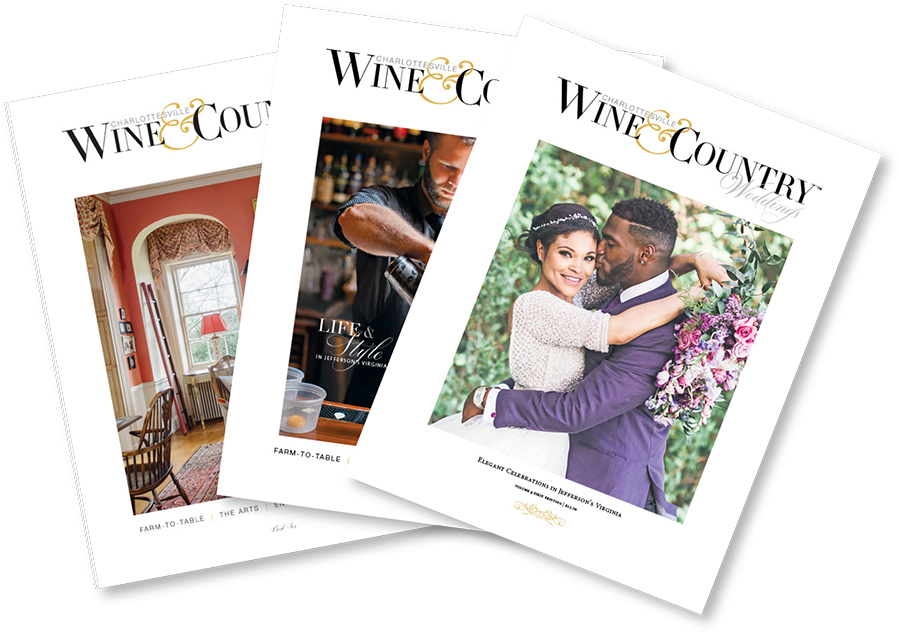 Charlottesville Wine & Country Weddings & Living 2018 | Vol 4, Book 6 & Book 7 00011