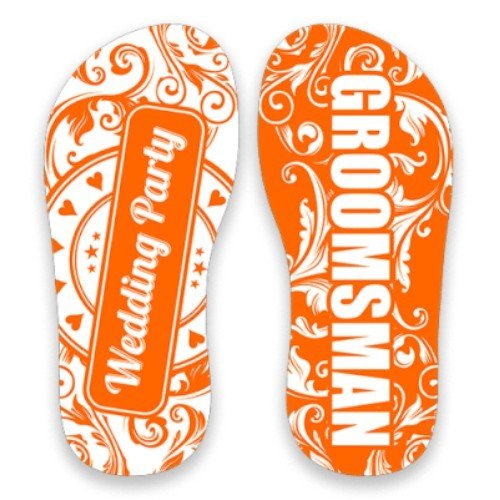 groomsmen flip flops