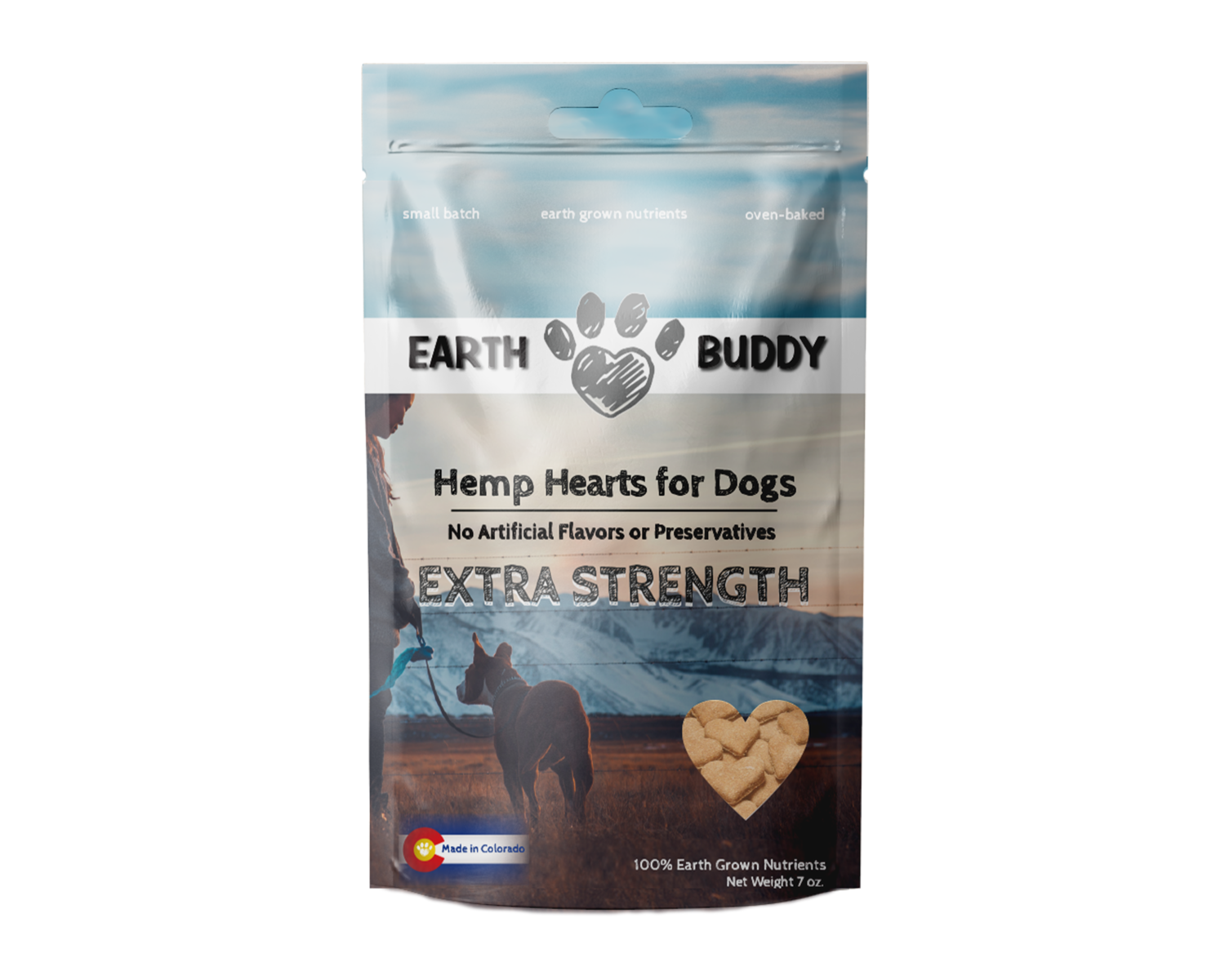 Hemp Hearts for Dogs Extra Strength 7oz