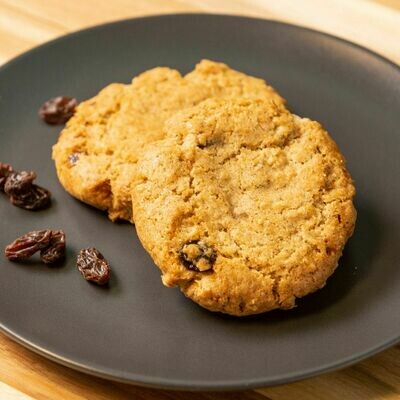 Dairy Free Oatmeal Raisin Cookie