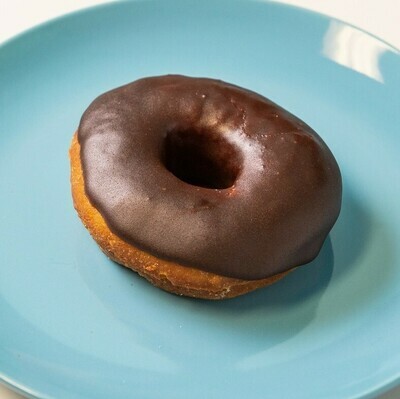 Dairy Free Chocolate Glaze Donut