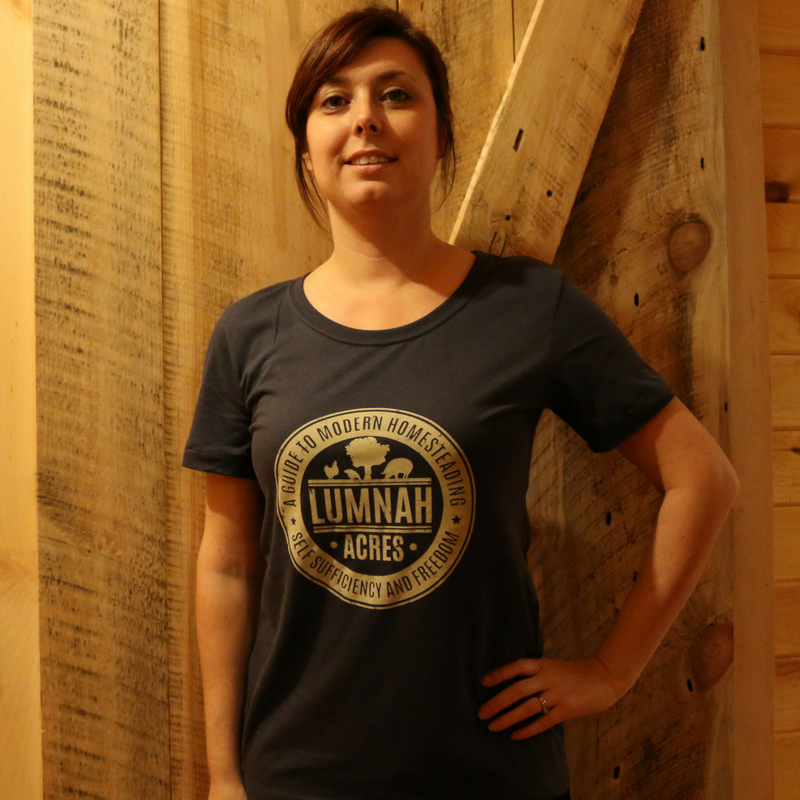 Lumnah Acres Womens Fitted T Shirt Indigo 04