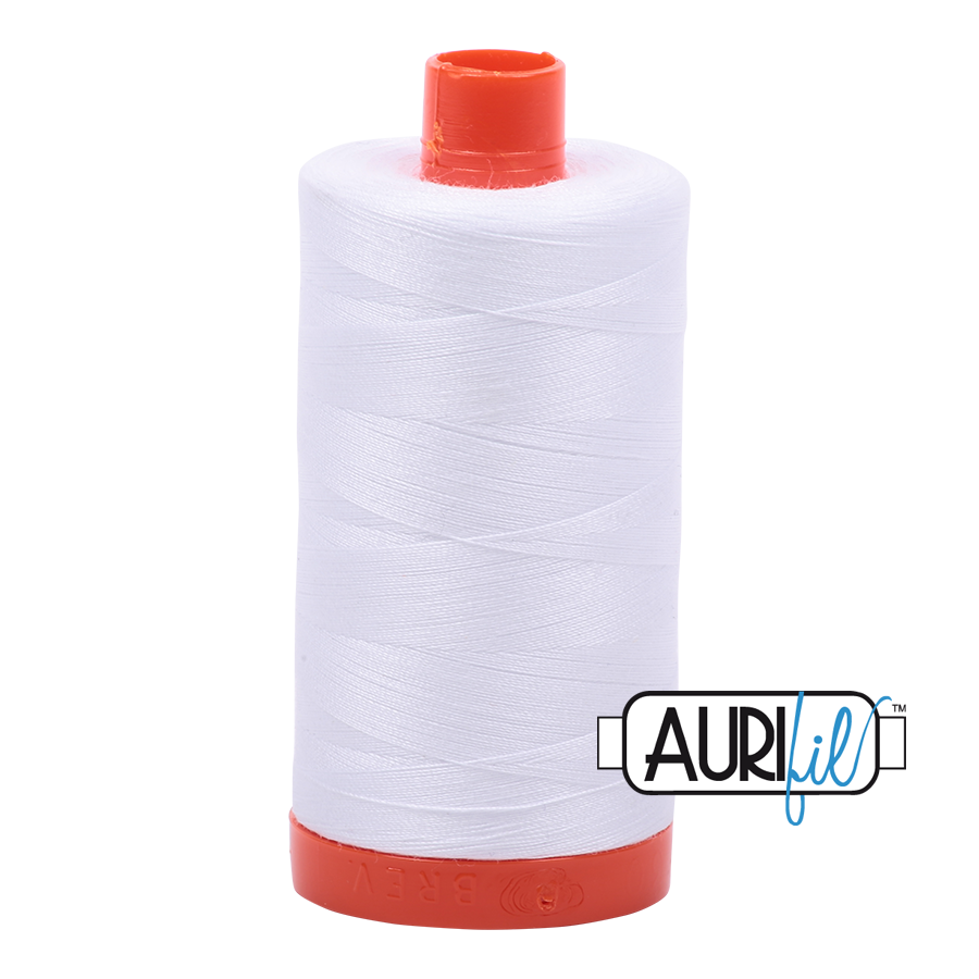 Col. # 2024 - White - Aurifil 50 weight MK50-1300-2024