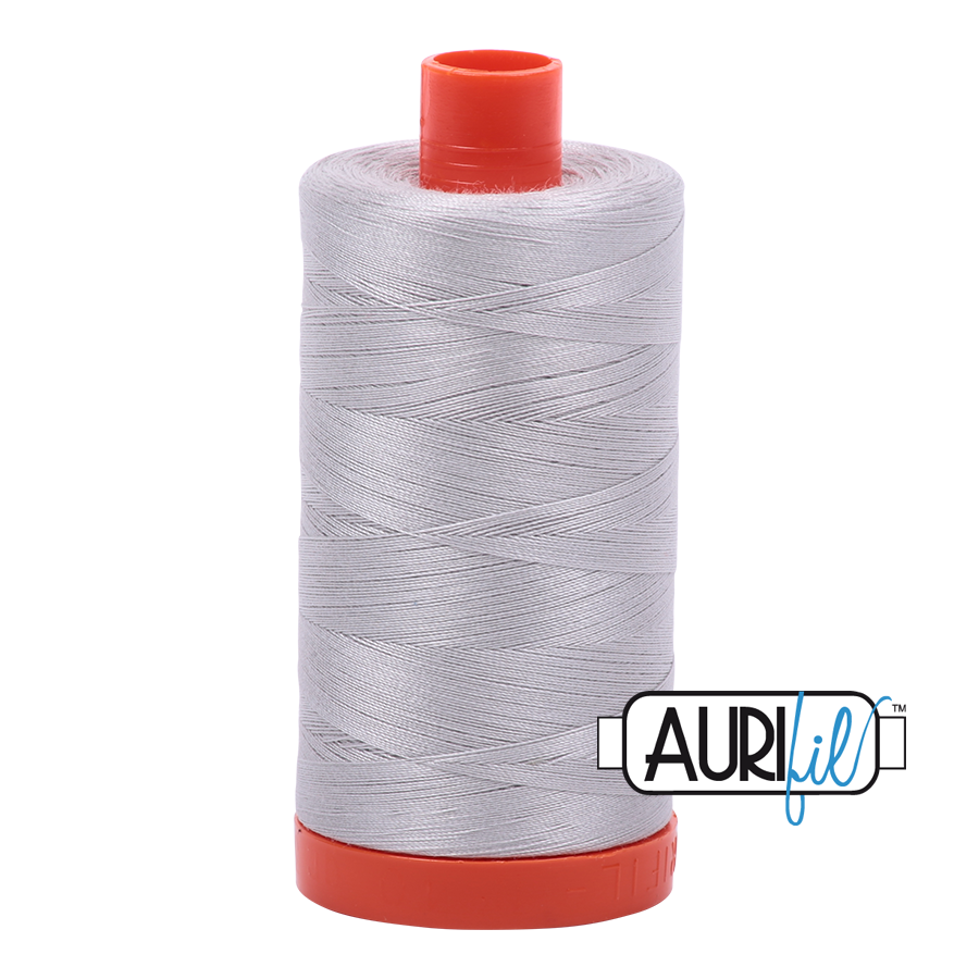 Col. # 2615 - aluminium - Aurifil 50 weight MK50-1300-2615