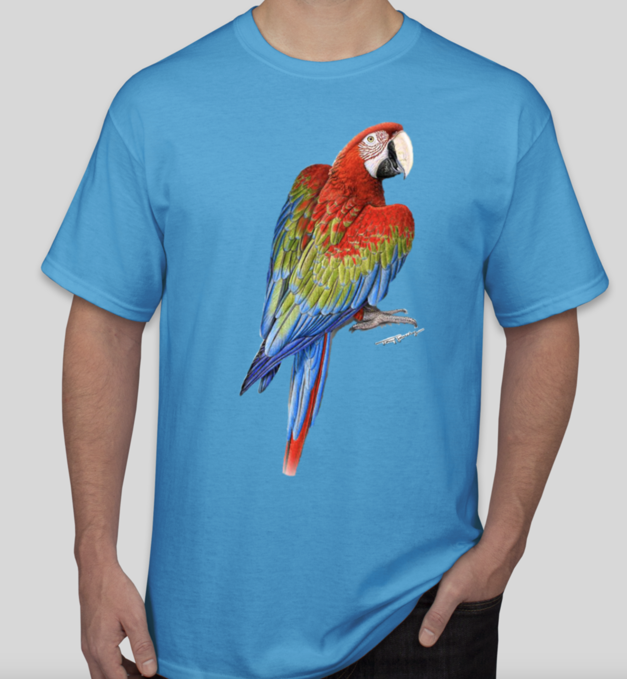 2018 Volunteer Shirt Seattle Parrot Expo 00016