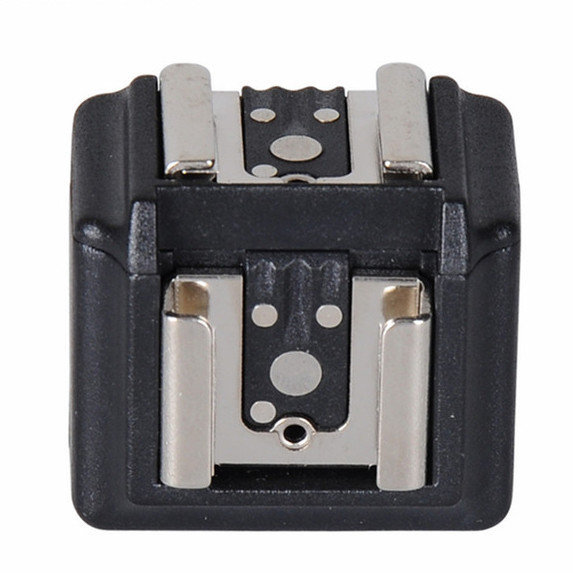 Universal Dual Flash Hot Shoe with 3.5mm Jack Cable