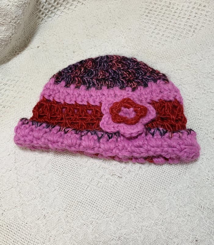 pink petty hat