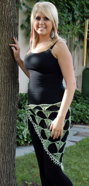 Trefoil Crochet Shawl Pattern Trefoil Crochet Shawl Pattern
