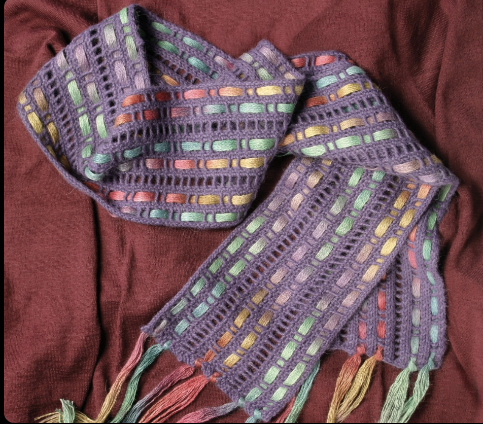 Interlace Scarf Pattern Interlace Scarf Pattern