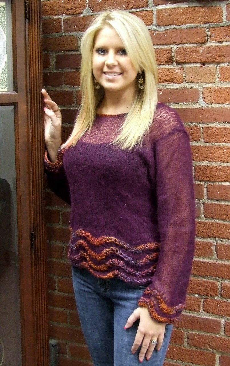 Angelwing Pullover and Cowl Angelwing Pullover and Cowl