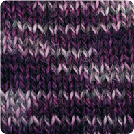 Hand-Dyed Swizzle Alpaca Yarn - Plum Perfection AYC-071125