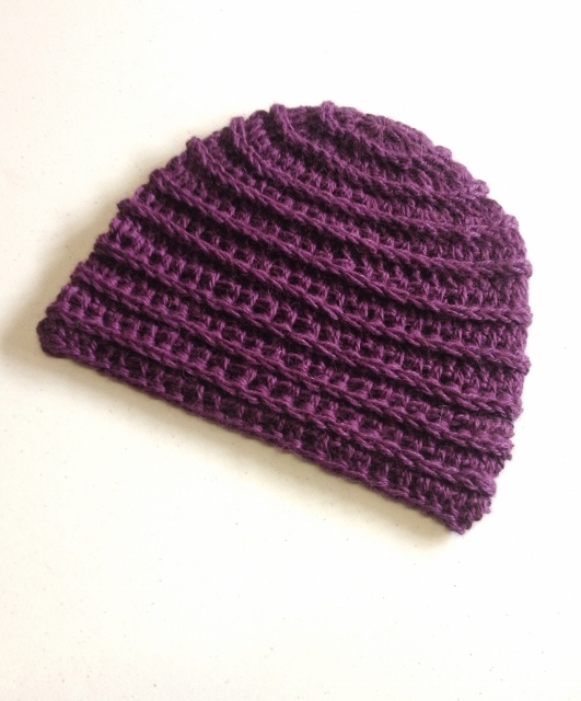 Purple Passion Ridges Hat - Paca de Seda 00401