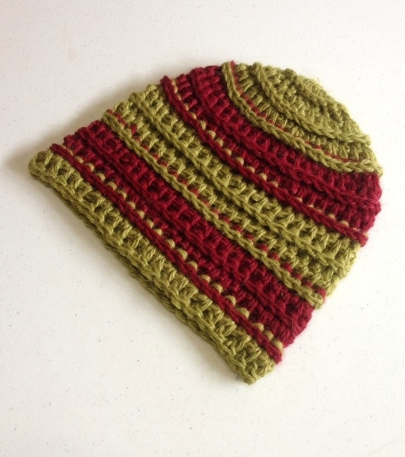 Striped Ridges Hat - Paca de Seda 00405