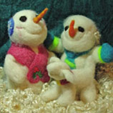 Snowman Felting Kit B2B-111100