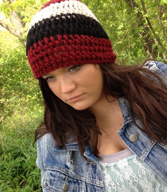 Striped Ridges Hat - Paca de Seda 00411
