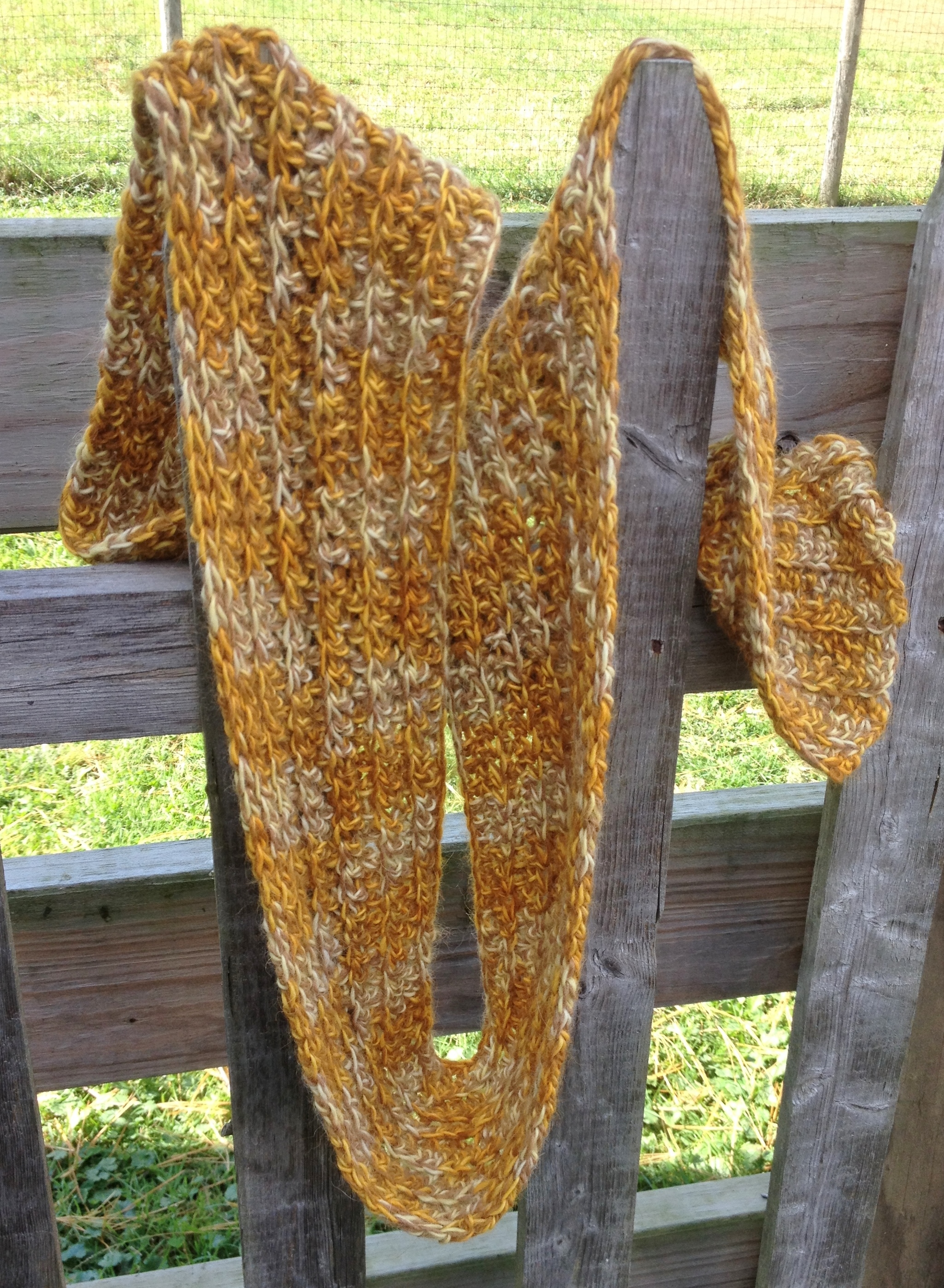 Free scarf crochet pattern Alpaca Meadows