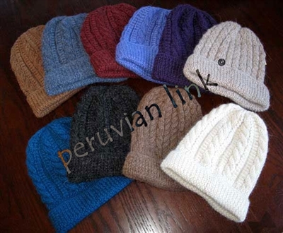 Trenza Cable Alpaca Hat PL-17801