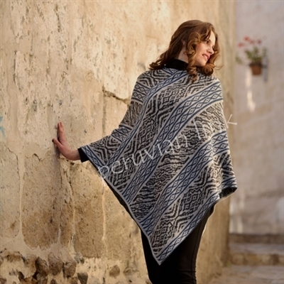 Tahoe Alpaca Poncho 17833