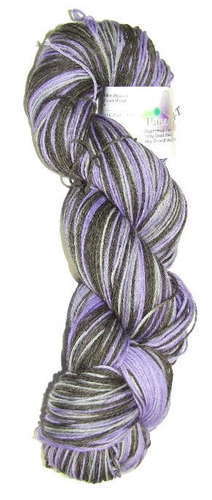 Alpaca and Superwash Wool Sock Yarn - Frosty Night