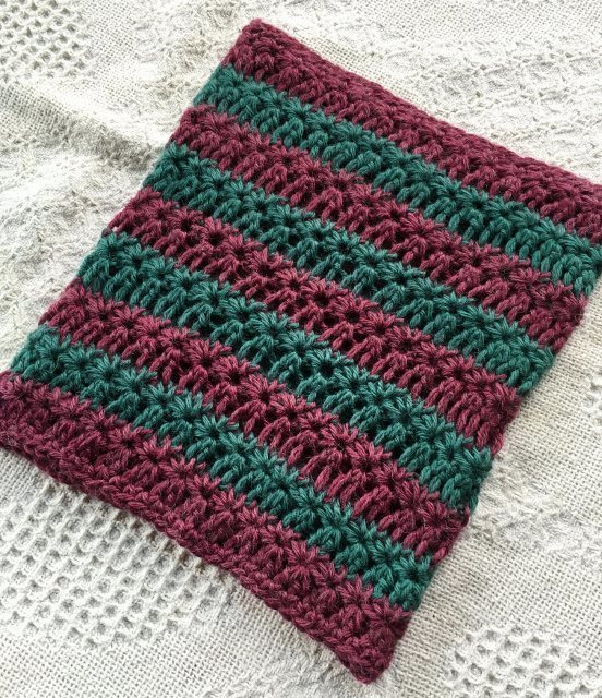 Star Striped Alpaca Cowl - Made to Order