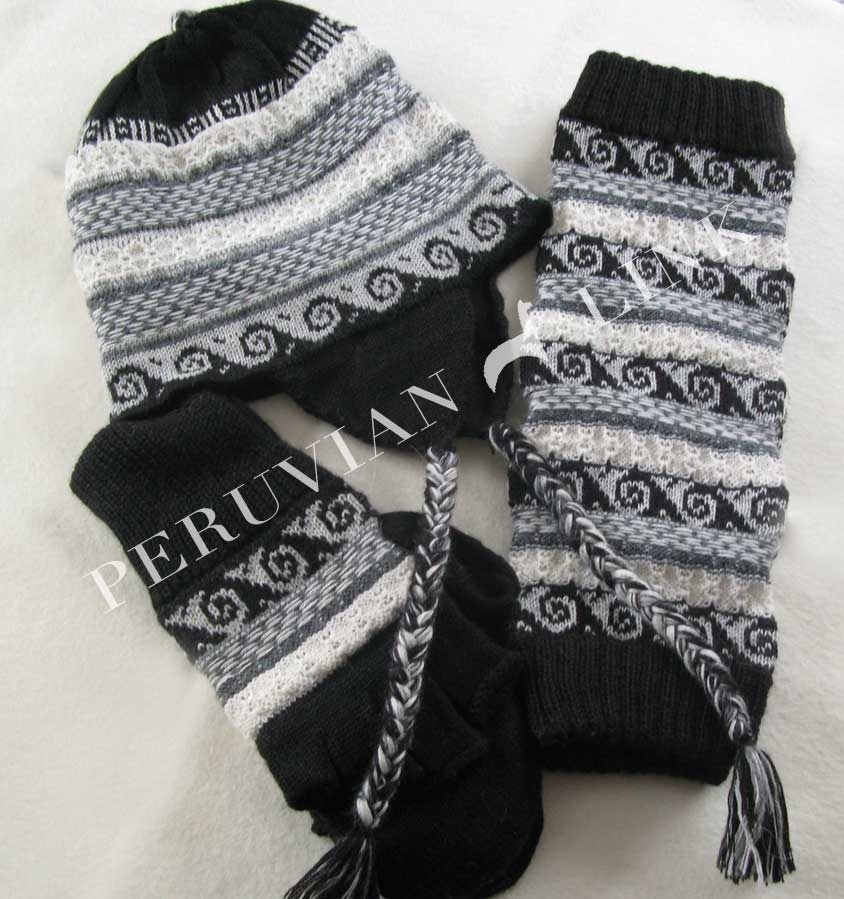 Lace Alpaca Leg Warmers 17964