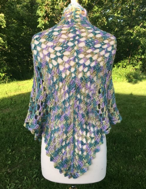 Wisteria Way Dixie Alpaca Charm Shawl