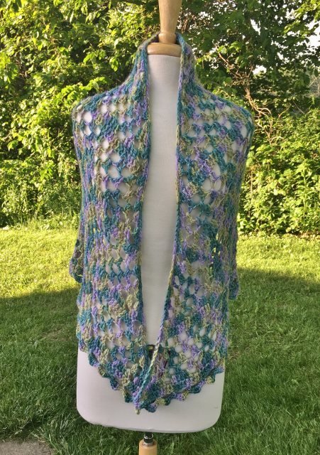 Wisteria Way Dixie Alpaca Charm Shawl