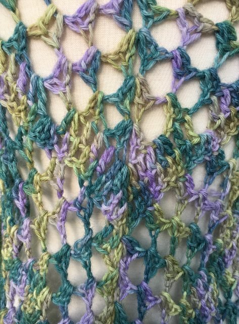 Wisteria Way Dixie Alpaca Charm Shawl