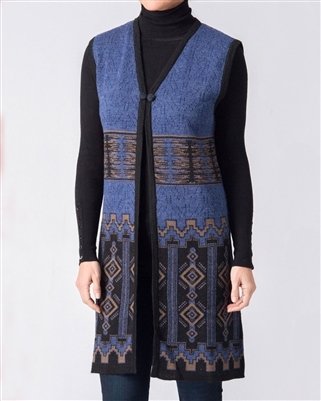 NEW Cathedral Ladies Alpaca Long Vest PL-P16VEST061