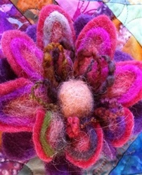 Bloomin' Brites Needle Felted Flowers Kit