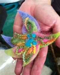 Bloomin' Brites Needle Felted Flowers Kit