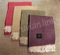Honeycomb Alpaca Throw