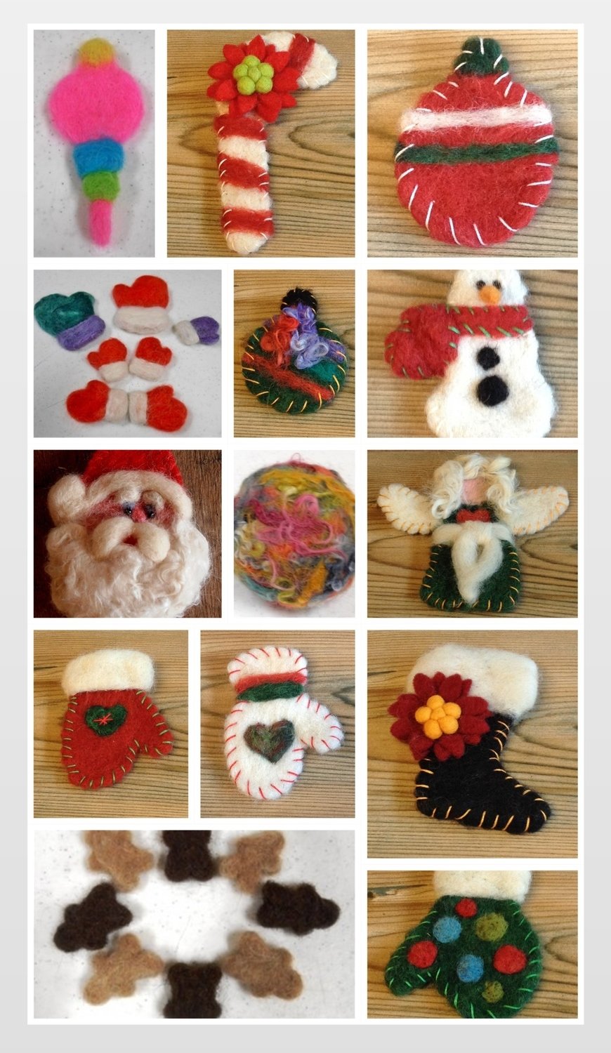 Christmas Needle Felting Workshop Christmas Needle Felting Workshop