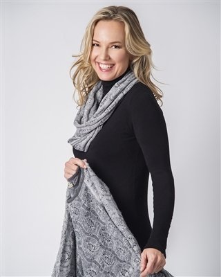 NEW Lace Alpaca Poncho 18167