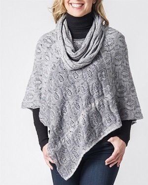 NEW Lace Alpaca Poncho