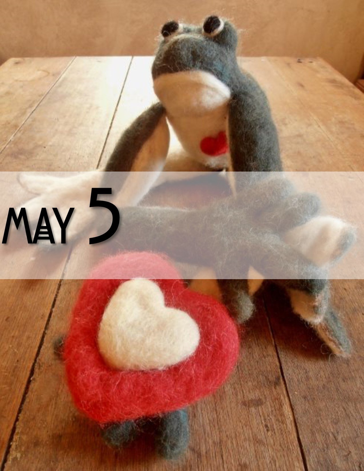 Frog Needle Felting Class 18028