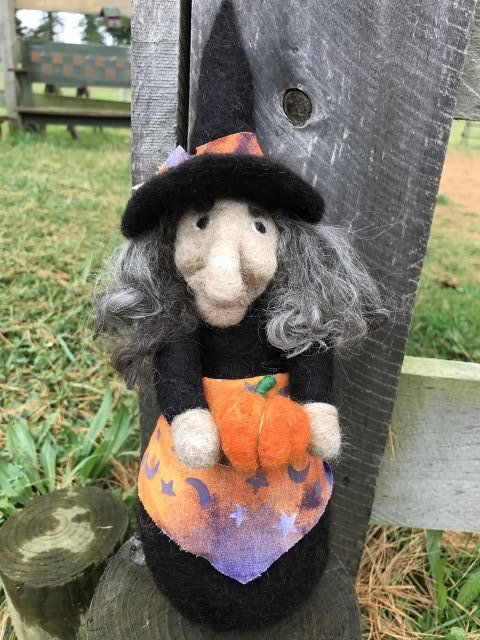 Witch Needle Felting Class