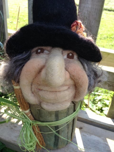 Witch Needle Felting Class