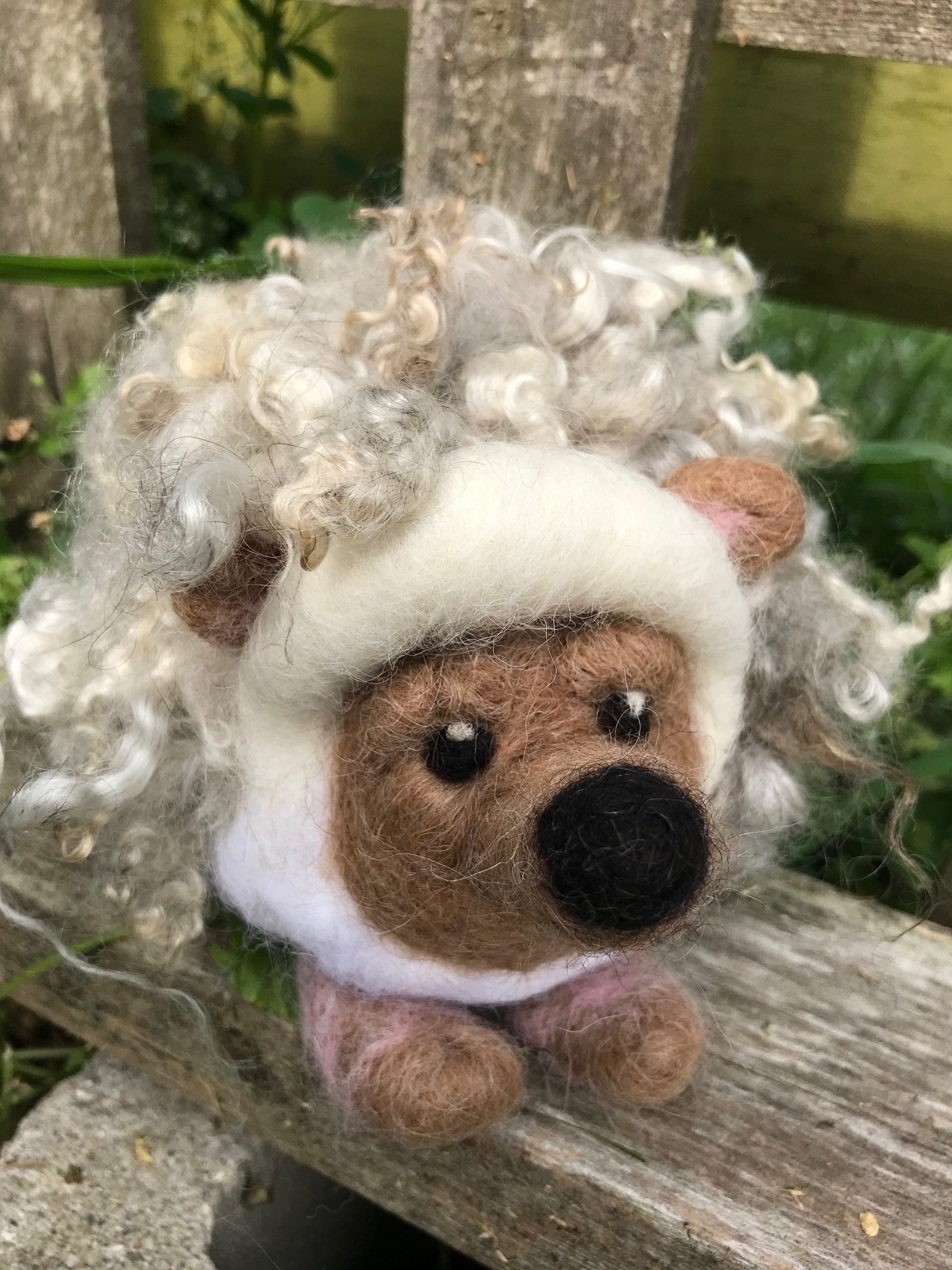Hedgehog Needle Felting Class 18196